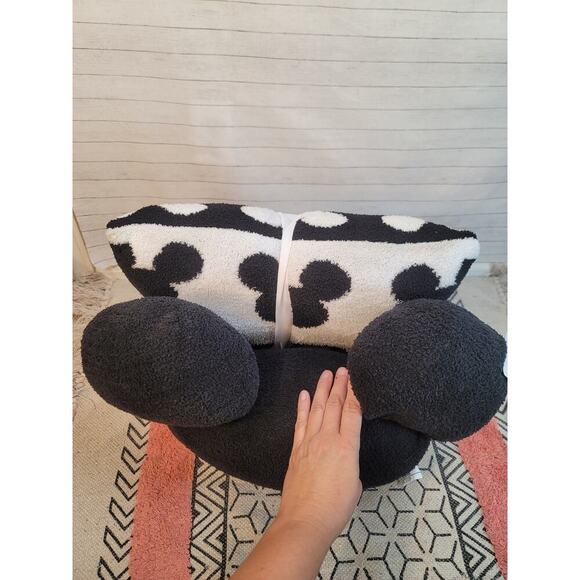 Disney Mickey Mouse Black White Decorative Pillow Set - Picture 6 of 15